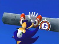 une photo d'Ã©cran de Sonic Adventure 2 sur Sega Dreamcast